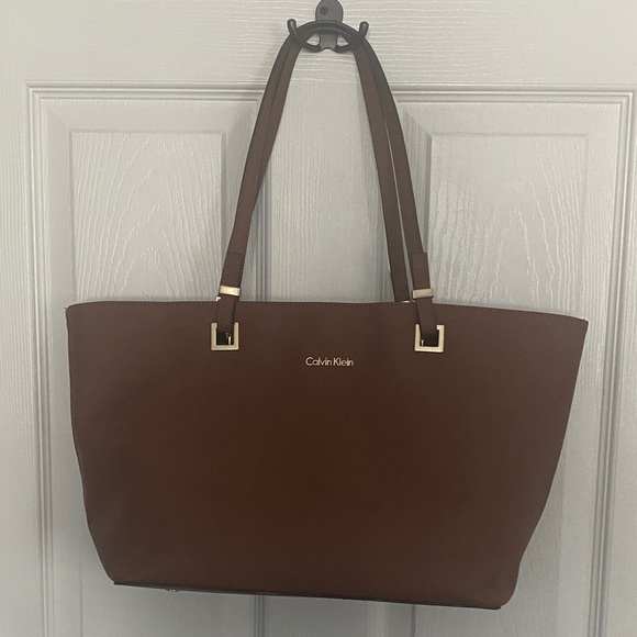 Calvin Klein Brown Tote - Picture 1 of 9